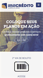 Mobile Screenshot of casadomicrocredito.com.br